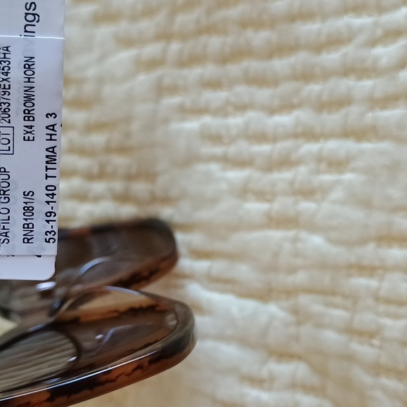 🆕 Rag & Bone Cat Eye Brown Horn Sunglasses - Picture 7 of 10